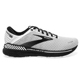Brooks Women's 120353 135 Adrenaline GTS 22 White Grey Black Cushion Support Running Shoes ThatShoeStore