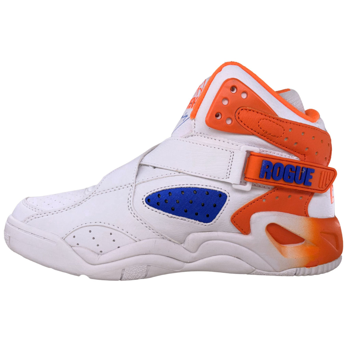 Patrick Ewing Athletics Men's 1BM01886-132 ROGUE White Blue Orange  Basketball Shoes