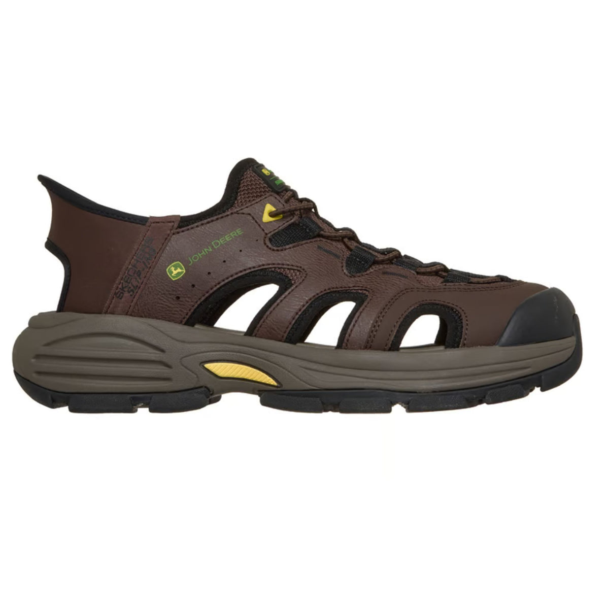 Skechers Men's 256083 John Deere Fairport Dumars Chocolate Slip