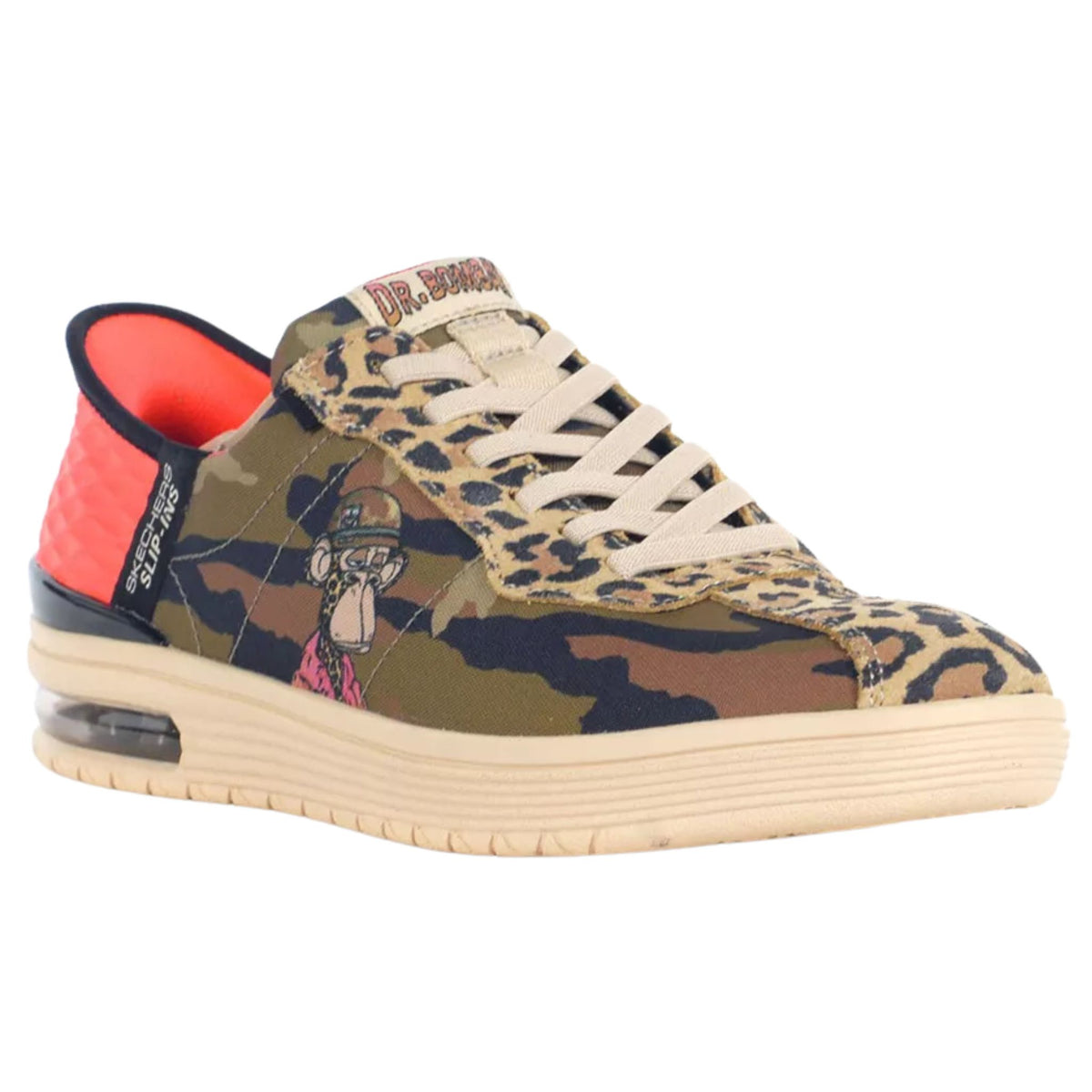 Casual Shoes Skechers Leopard Shoes Skechers D Lites-Wildcats