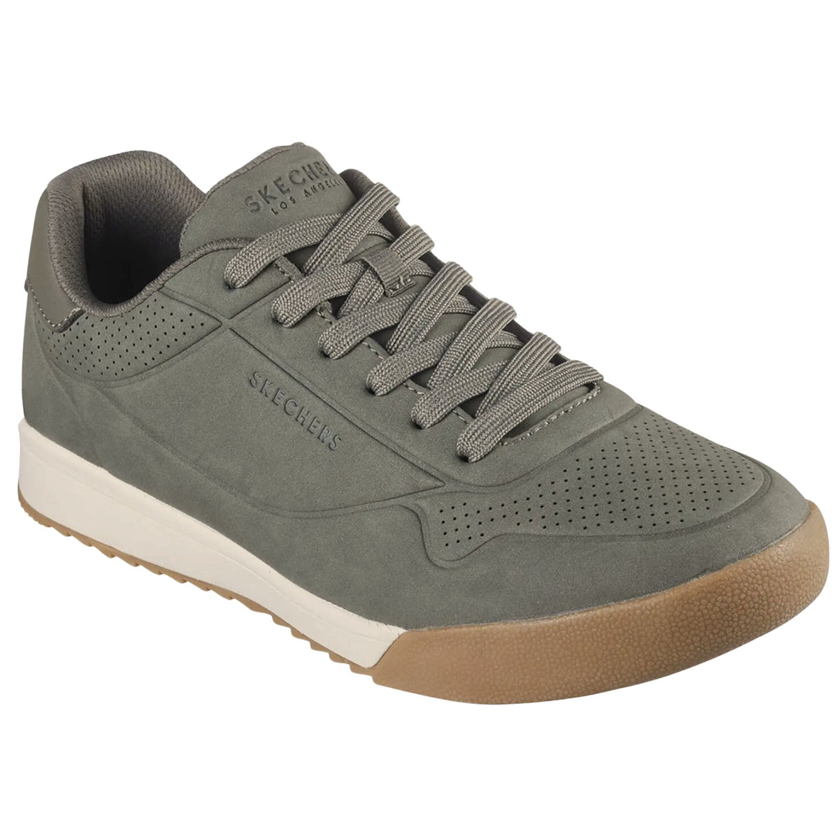 ちー Skechers Men's 183283 Zinger 2.0 Arwen Olive Casual Shoes – That