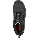 Skechers Men's 200001 Trophus Black Safety Steel Toe Work Shoes ThatShoeStore