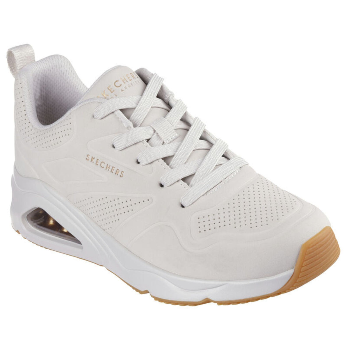 Skechers Women's 177390 Tres Air Ah-Mazing Off White Casual Shoes