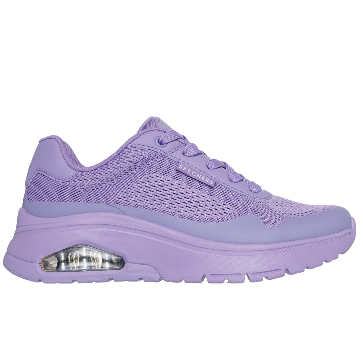 (新品)SKECHERS スニーカーパープルUNO FLEX SPRING ON Skechers_Women_s_177794_UNO_Fl