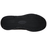 Skechers Men's 77520 Dyna Air SR Memory Foam Slip Resistant Black Work Shoes ThatShoeStore