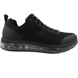 Skechers Men's 77534 Skech-Air Chamness Slip Resistant Black Work Shoes ThatShoeStore