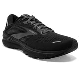 Brooks Men's 110366 020 Adrenaline GTS 22 Black/Black/Ebony Road Running Shoes ThatShoeStore