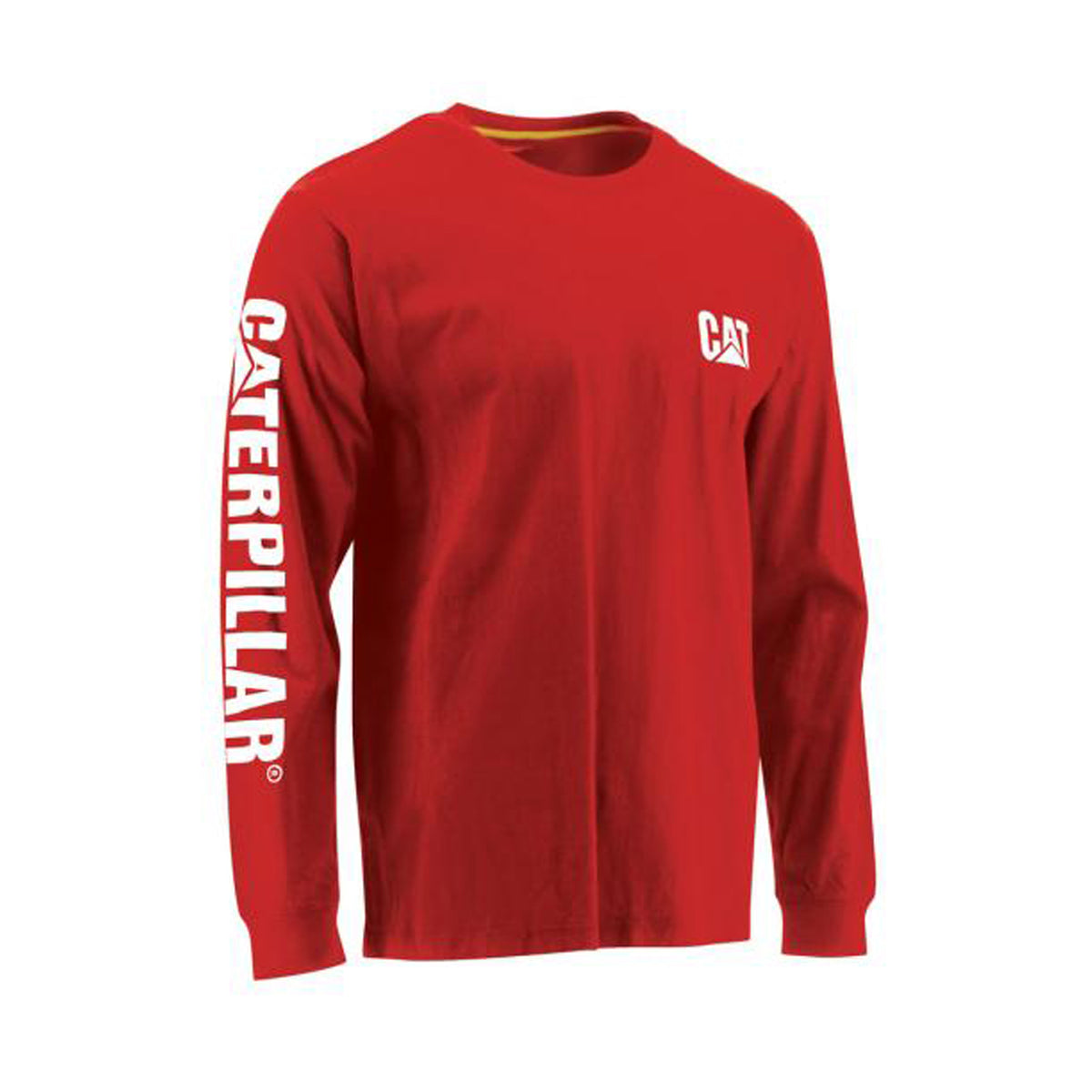 Caterpillar Men's Trademark Banner Long Sleeve TShirt 1510034 That