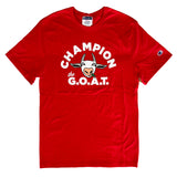 Champion Men's Champion G.O.A.T. Heritage Short Sleeve T-Shirt ThatShoeStore