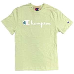 Champion Men's Script Logo Lightweight Short Sleeve T-Shirt