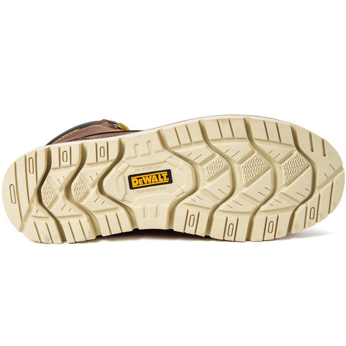 DeWALT Men's Flex Moc Leather Plain Toe Work Boots DXWP10034 Walnut