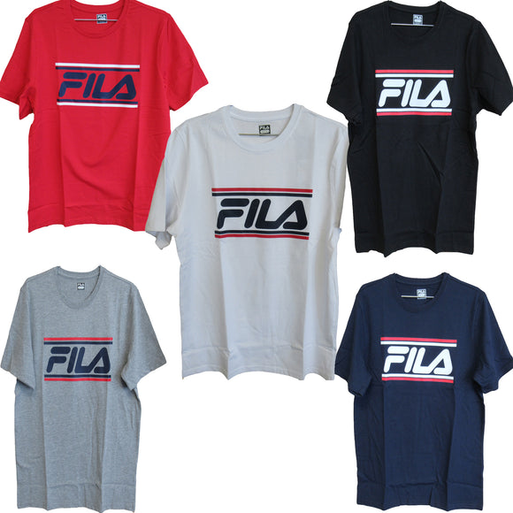 Fila Men's Stripe Logo T-Shirt SM933689