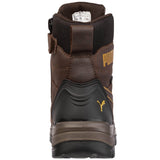 Puma Men's 630915 Conquest CTX 7" Brown Zip Soft Toe Work Boots ThatShoeStore
