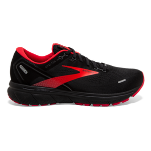 Brooks Mens 110368 004 Ghost 14 GTX Black Pearl Red Cushion Neutral Waterproof Running Shoes