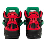 Patrick Ewing Athletics Men's 1EW02637-637 Rouge x LOST BOYZ Black/Red/Green Basketball Shoes ThatShoeStore