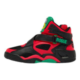 Patrick Ewing Athletics Men's 1EW02637-637 Rouge x LOST BOYZ Black/Red/Green Basketball Shoes ThatShoeStore
