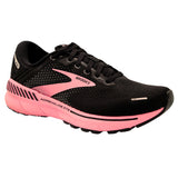Brooks Women's 120353 054 Adrenaline GTS 22 Black Pink Cushion Support Running Shoes ThatShoeStore