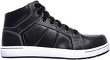 Skechers Men's 77149 Watab Stirling Black Steel Toe Slip Resistant Work Shoes ThatShoeStore