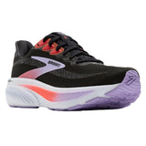 Brooks Women's 120431 080 Ghost 17 Black Purple Coral Neutral Cushion Running Shoes (Medium B Width) ThatShoeStore