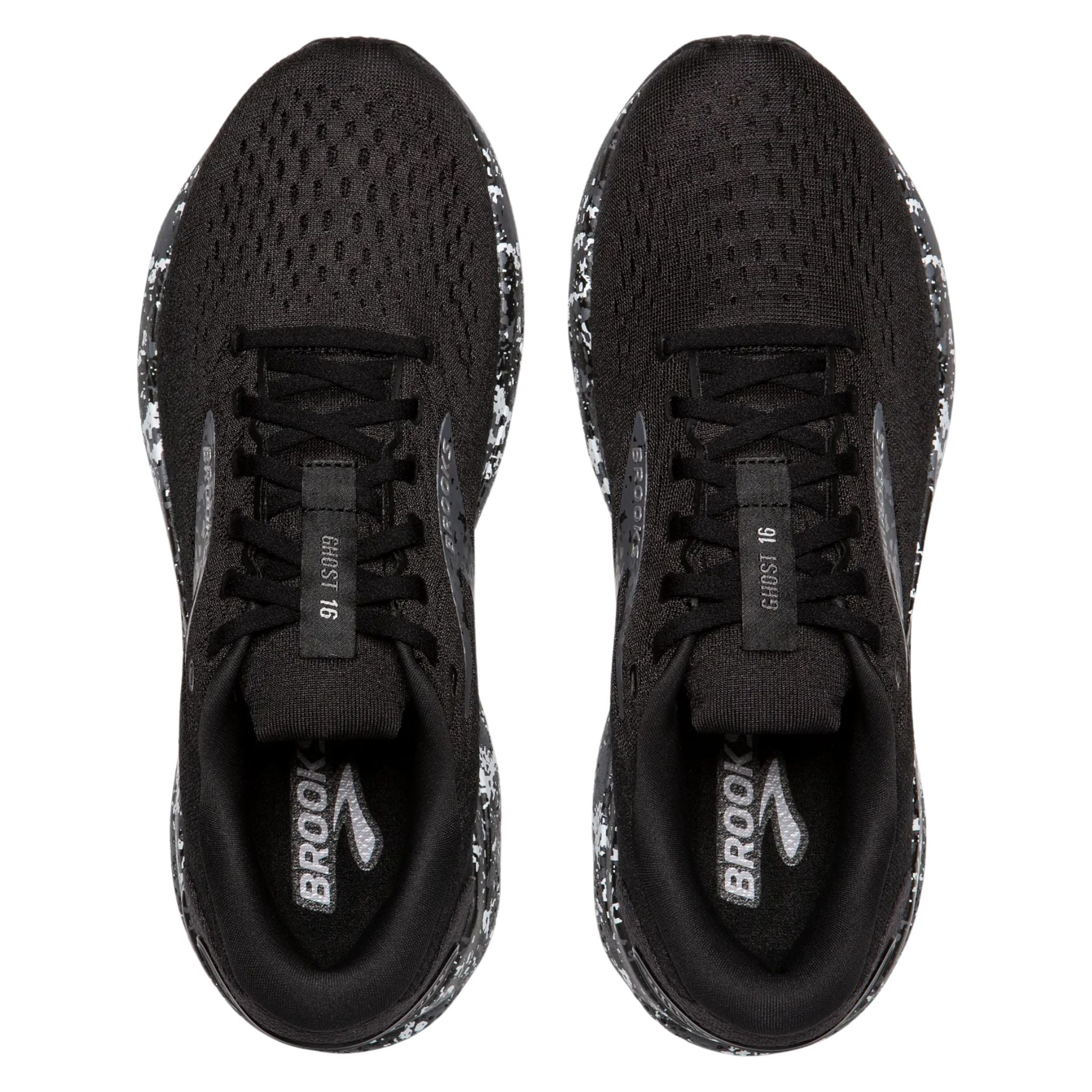 Brooks Ghost 16 Black Grey Mens Running Shoes Medium D Width 110418 1D 062 (NEW) Brooks Men main image 3