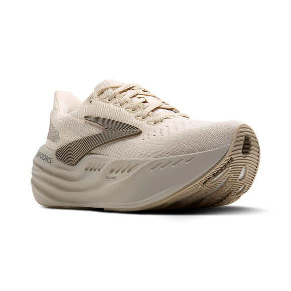 Brooks Women's 120436 208 Glycerin Max Almond Peach / London Fog / White Cushion Support Running Shoes