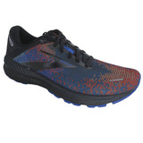 Brooks Men's 110366 041 Adrenaline GTS 22 Black/Blue/Light Blue/Orange Cushion Support Running Shoes ThatShoeStore