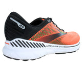 Brooks Men's 110366 846 Adrenaline GTS 22 Orange Black White Cushion Support Running Shoes ThatShoeStore