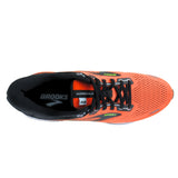Brooks Men's 110366 846 Adrenaline GTS 22 Orange Black White Cushion Support Running Shoes ThatShoeStore