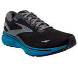 Brooks Men's 110393 056 Ghost 15 Black Blackened Pearl Blue  Cushion Running Shoes ThatShoeStore