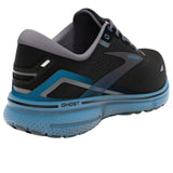 Brooks Men's 110393 056 Ghost 15 Black Blackened Pearl Blue  Cushion Running Shoes ThatShoeStore