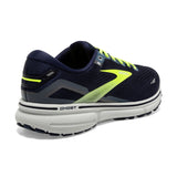 Brooks Men's 110393 429 Ghost 15 Peacoat Nightlife Grey Cushion Neutral Running Shoes ThatShoeStore