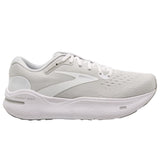 Brooks Men's 110406 124 Ghost Max White Oyster Metallic Silver Cushion Running Shoes ThatShoeStore