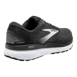 Brooks Men's 110418 090 Ghost 16 Black Grey White Cushion Support Running Shoes ThatShoeStore