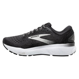 Brooks Men's 110418 090 Ghost 16 Black Grey White Cushion Support Running Shoes ThatShoeStore