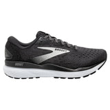 Brooks Men's 110418 090 Ghost 16 Black Grey White Cushion Support Running Shoes ThatShoeStore