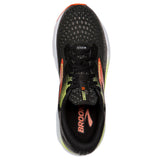 Brooks Men's 110430 049 Ghost 16 GTX Black Mandarin Red Green Cushion Support Running Shoes ThatShoeStore
