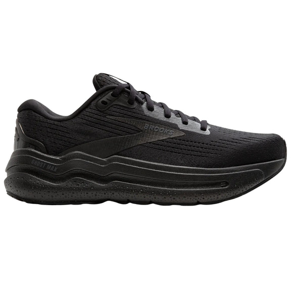 Brooks Men's 110431 020 Ghost Max 2 Black Black Ebony Cushion Neutral Running Shoes (WIDE)