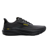 Brooks Men's 110442 059 Ghost 17 Ebony Black Yellow Neutral Cushion Running Shoes ThatShoeStore