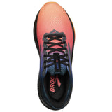 Brooks Men's 110442 434 Ghost 17 Night Blue Papaya Neutral Cushion Running Shoes(Medium D Width) ThatShoeStore