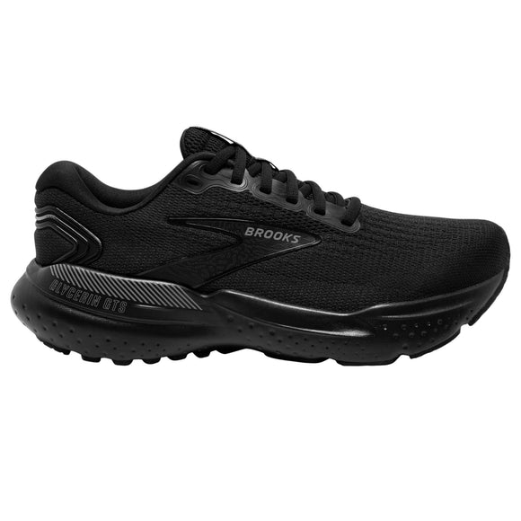 Brooks Men's 110420 020 Glycerin GTS 21 Black Black Ebony Cushion Support Running Shoes