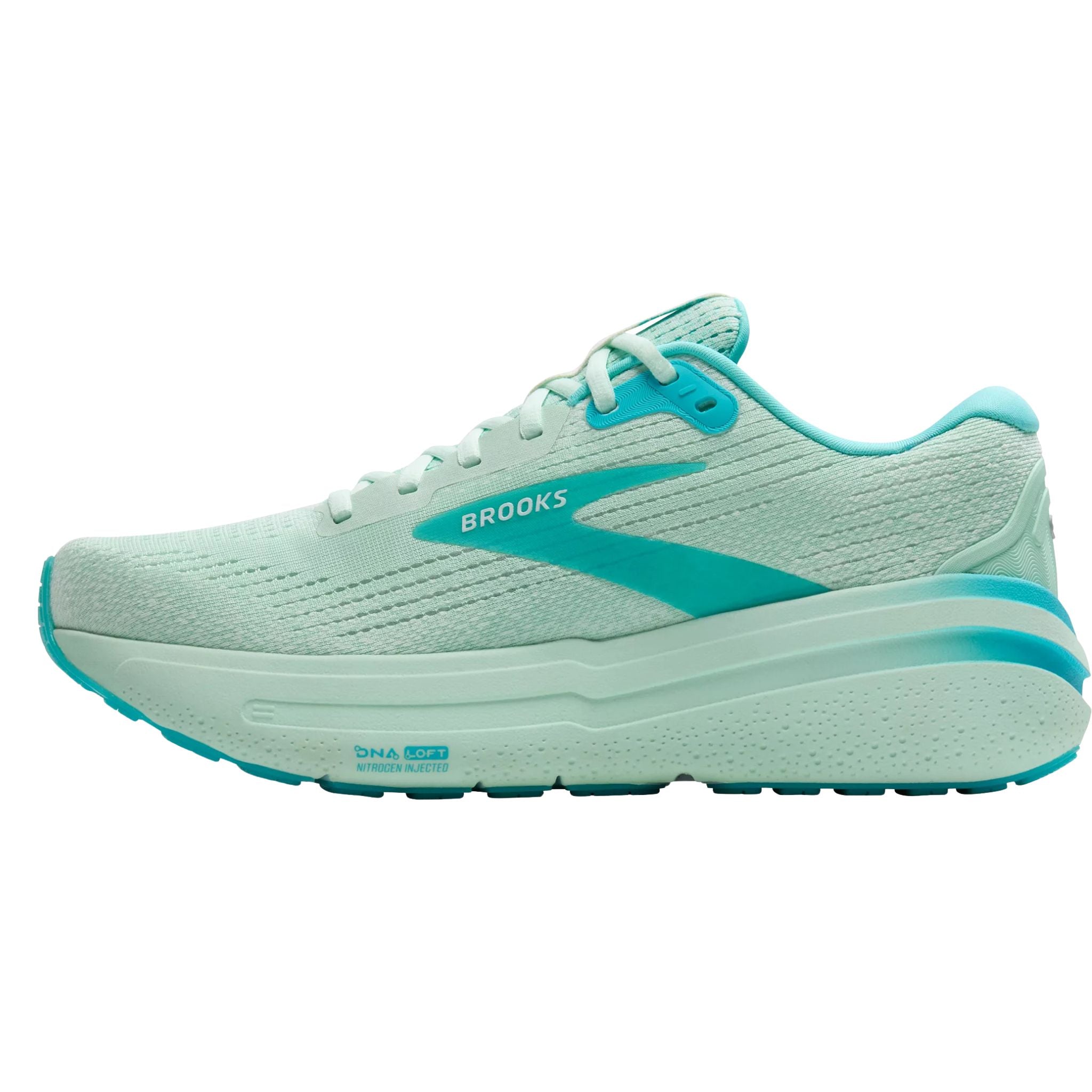 Brooks Men's 110431 451 Ghost Max 2 Honey Dew Blue White Cushion