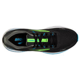 Brooks Men's 110391 006 Adrenaline GTS 23  Black Hawaiian Ocean Green Cushion Support Running Shoes ThatShoeStore