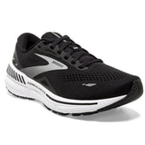 Brooks Men's 110391 004 Adrenaline GTS 23 Black White Silver Cushion Support Running Shoes ThatShoeStore