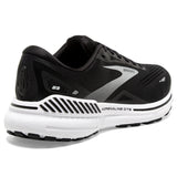 Brooks Men's 110391 004 Adrenaline GTS 23 Black White Silver Cushion Support Running Shoes ThatShoeStore