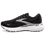 Brooks Men's 110391 004 Adrenaline GTS 23 Black White Silver Cushion Support Running Shoes ThatShoeStore