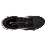 Brooks Men's 110391 004 Adrenaline GTS 23 Black White Silver Cushion Support Running Shoes ThatShoeStore