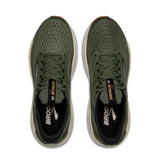 Brooks Men's 110437 302 Adrenaline GTS 24 Thyme Black Pelican Cushion Support Running Shoes ThatShoeStore