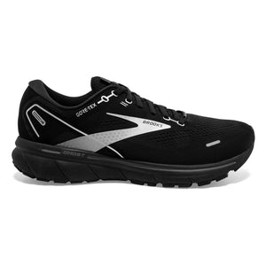 Brooks Mens 110368 020 Ghost 14 GTX Black Ebony Cushion Neutral Waterproof Running Shoes
