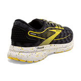 Brooks Men's 110388 063 Trace 2 Black White Yellow Cushion Neutral Running Shoes ThatShoeStore