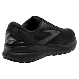 Brooks Women's 120407 020 Ghost 16 Black Black Ebony Cushion Support Running Shoes (WIDE) ThatShoeStore